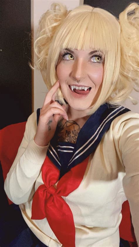 Himiko <b>Toga</b> feels horny and fucks her tight pussy with a dildo. . Toga porn
